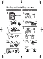 Preview for 40 page of Panasonic NA-V10FX1 Operating & Installation Instructions Manual