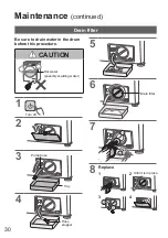 Preview for 30 page of Panasonic NA-V11FX2 Operating & Installation Instructions Manual