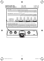 Предварительный просмотр 5 страницы Panasonic NA-W100B1 Operating & Installation Instructions Manual