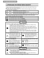 Preview for 3 page of Panasonic NA-W1052N Service Manual