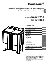 Preview for 15 page of Panasonic NA-W120G1 Operating & Installation Instructions Manual