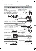 Preview for 2 page of Panasonic NA-W1250N Operating Instructions Manual