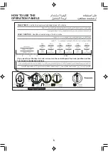 Preview for 5 page of Panasonic NA-W1250N Operating Instructions Manual