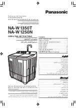 Preview for 1 page of Panasonic NA-W1350T Operating Instructions Manual