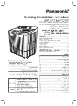 Panasonic NA-W1500T Operating & Installation Instructions Manual preview