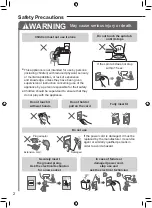 Preview for 2 page of Panasonic NA-W18XG1 Operating & Installation Instructions Manual