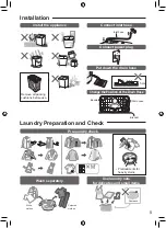 Preview for 5 page of Panasonic NA-W18XG1 Operating & Installation Instructions Manual