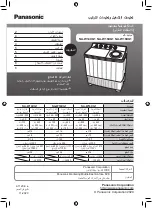 Preview for 16 page of Panasonic NA-W18XG1 Operating & Installation Instructions Manual