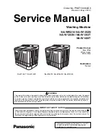 Preview for 1 page of Panasonic NA-W952N Service Manual