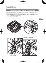 Preview for 5 page of Panasonic nanoe CZ-CNEXU1 Installation Instructions Manual