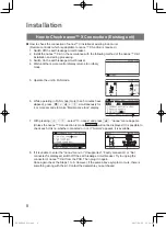 Preview for 8 page of Panasonic nanoe CZ-CNEXU1 Installation Instructions Manual