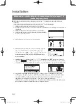 Preview for 16 page of Panasonic nanoe CZ-CNEXU1 Installation Instructions Manual