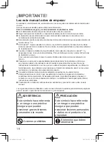 Preview for 18 page of Panasonic nanoe CZ-CNEXU1 Installation Instructions Manual