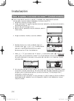 Preview for 24 page of Panasonic nanoe CZ-CNEXU1 Installation Instructions Manual