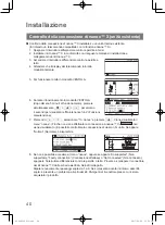 Preview for 40 page of Panasonic nanoe CZ-CNEXU1 Installation Instructions Manual