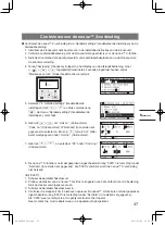 Preview for 47 page of Panasonic nanoe CZ-CNEXU1 Installation Instructions Manual