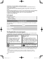 Preview for 42 page of Panasonic nanoe CZ-CNEXU1 Operating Instructions Manual