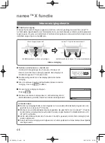 Предварительный просмотр 46 страницы Panasonic nanoe CZ-CNEXU1 Operating Instructions Manual