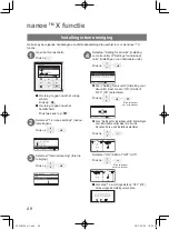 Preview for 48 page of Panasonic nanoe CZ-CNEXU1 Operating Instructions Manual