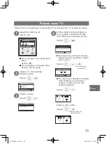 Предварительный просмотр 63 страницы Panasonic nanoe CZ-CNEXU1 Operating Instructions Manual