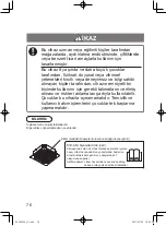 Предварительный просмотр 76 страницы Panasonic nanoe CZ-CNEXU1 Operating Instructions Manual