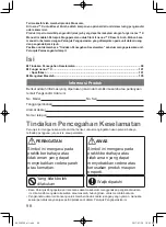 Preview for 98 page of Panasonic nanoe CZ-CNEXU1 Operating Instructions Manual