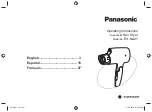 Panasonic Nanoe EH-NA27-K Operating Instructions Manual preview