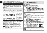 Preview for 4 page of Panasonic nanoe EH-NA55 Operating Instructions Manual