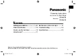 Предварительный просмотр 3 страницы Panasonic nanoe EH-NA63 Operating Instructions Manual