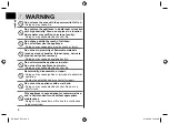 Preview for 8 page of Panasonic nanoe EH-NA63 Operating Instructions Manual