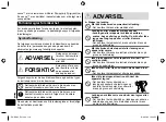 Preview for 118 page of Panasonic nanoe EH-NA63 Operating Instructions Manual