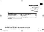 Предварительный просмотр 129 страницы Panasonic nanoe EH-NA63 Operating Instructions Manual