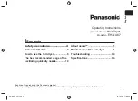 Preview for 3 page of Panasonic nanoe EH-NA67 Operating Instructions Manual