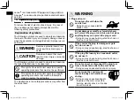 Preview for 4 page of Panasonic Nanoe EH-NA9D Operating Instructions Manual