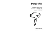Panasonic nanoe EH-NA9J Operating Instructions Manual preview