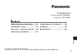 Preview for 111 page of Panasonic nanoe EH-NA9J Operating Instructions Manual