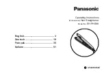 Panasonic Nanoe EH-PHS9K Operating Instructions Manual preview