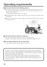 Preview for 10 page of Panasonic nanoe F-GMG01A Operating Instructions Manual