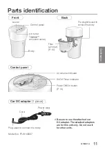 Preview for 11 page of Panasonic nanoe F-GMG01A Operating Instructions Manual