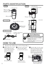 Предварительный просмотр 6 страницы Panasonic Nanoe X F-GPT01D Operating Instructions Manual