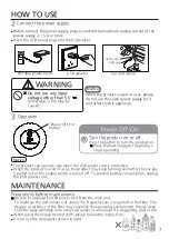 Предварительный просмотр 7 страницы Panasonic Nanoe X F-GPT01D Operating Instructions Manual