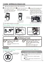 Предварительный просмотр 41 страницы Panasonic nanoeX F-GPT01A Operating Instructions Manual