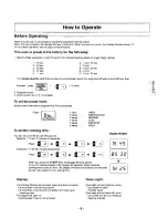 Предварительный просмотр 9 страницы Panasonic NB-1024 Operating Instructions Manual