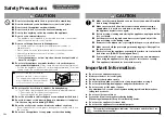 Предварительный просмотр 3 страницы Panasonic NB-DT52 Operating Instructions Manual