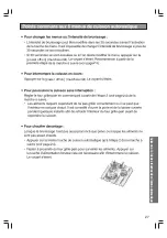 Предварительный просмотр 27 страницы Panasonic NB-G110PW Operating Instructions Manual