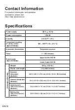 Предварительный просмотр 18 страницы Panasonic NB-G251 Operating Instructions Manual