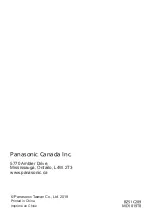 Предварительный просмотр 40 страницы Panasonic NB-G251 Operating Instructions Manual