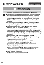 Preview for 4 page of Panasonic NB-H3203 Operating Instructions Manual