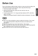 Preview for 11 page of Panasonic NB-H3203 Operating Instructions Manual