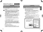 Предварительный просмотр 3 страницы Panasonic NB-H3800 Operating Instructions Manual